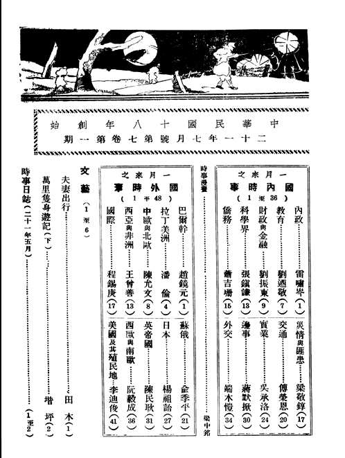 时事月报
