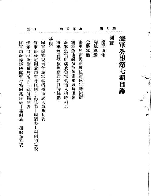 海军公报