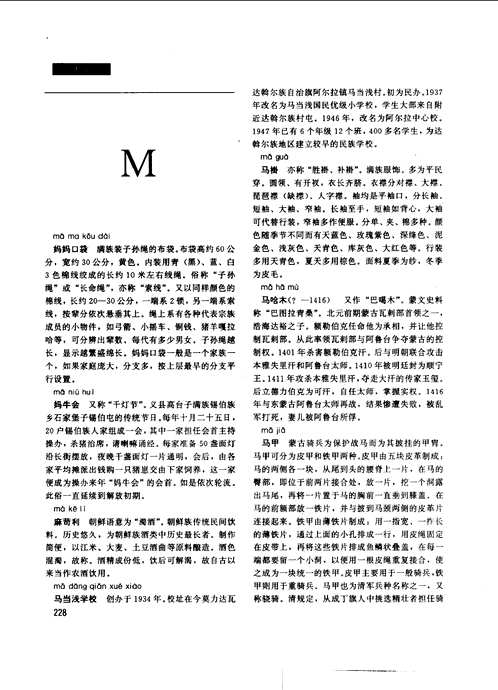 中国少数民族文化大辞典