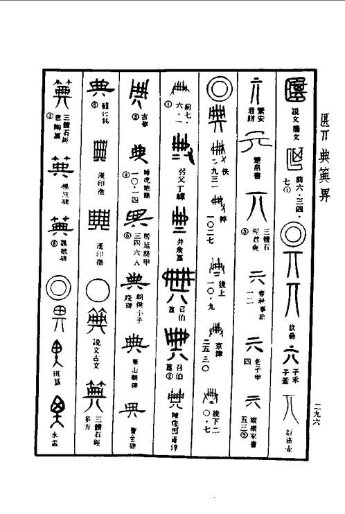 古文字工具书