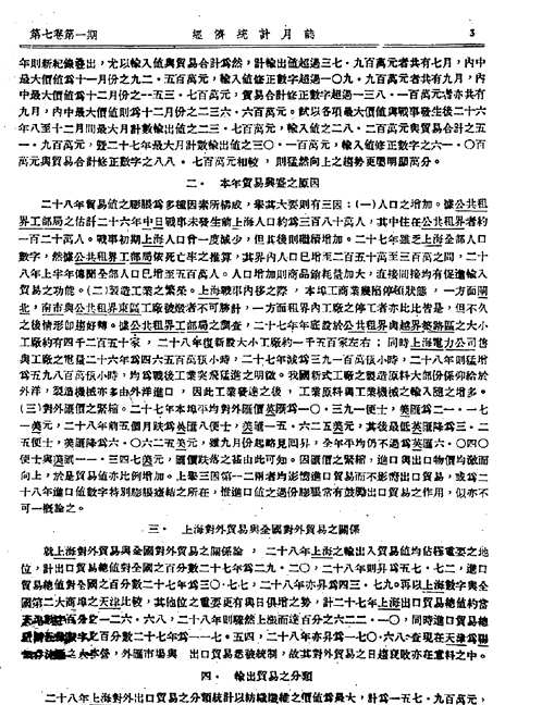 民国珍稀期刊·经济统计月志（全4册）