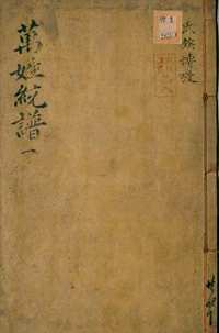 万姓统谱(共40册)